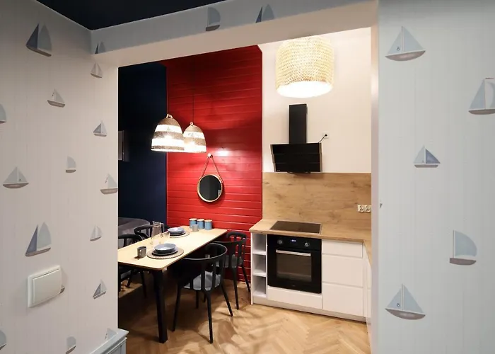 Apartment Red & Blue By Oneapartments